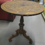 598 6327 PEDESTAL TABLE